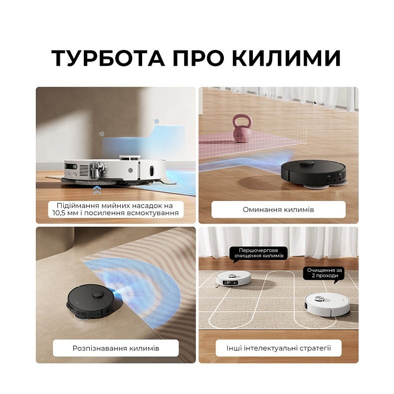 Робот-пилосос Dreame Bot L40 Ultra AE White (RLL77SE)