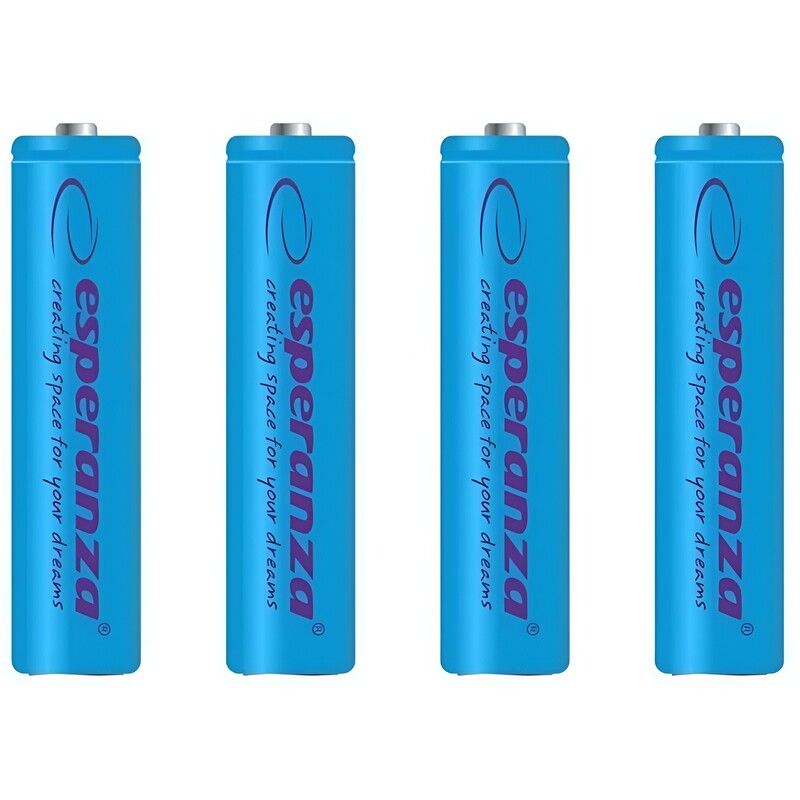 Аккумулятор Esperanza Ni-MH AA/HR06 2000 mAh BL 4шт Blue