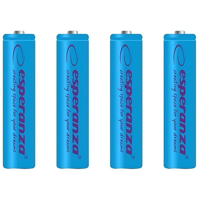 Акумулятор Esperanza Ni-MH AA/HR06 2000 mAh BL 4шт Blue