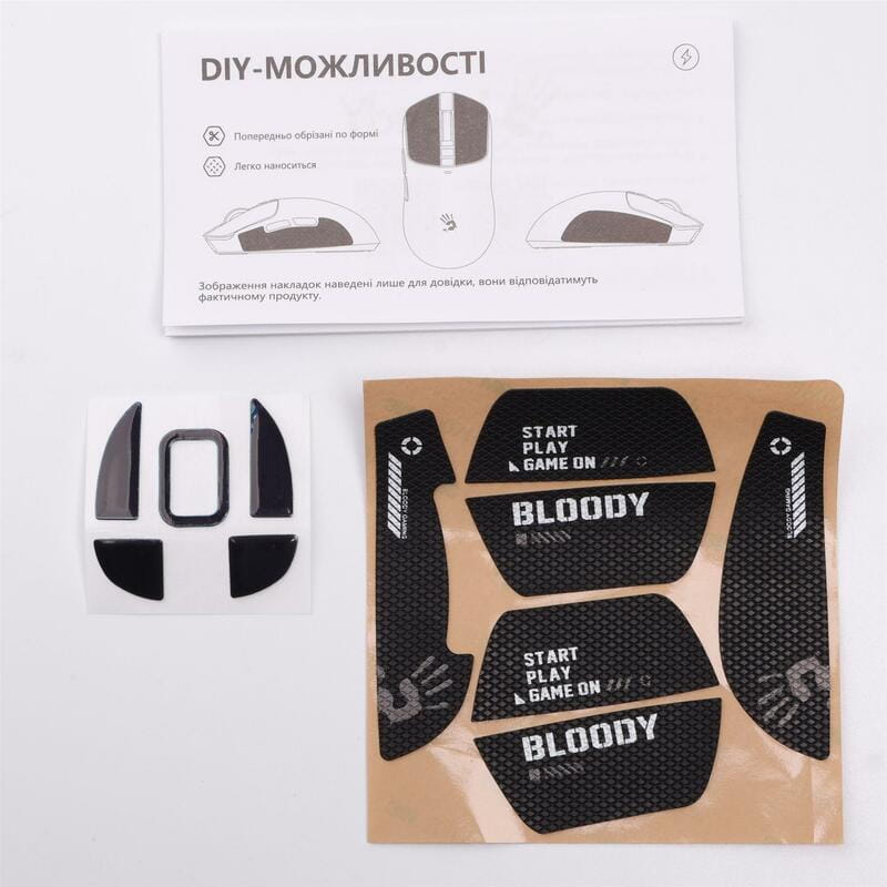 Миша бездротова Bloody R72 Pro Black