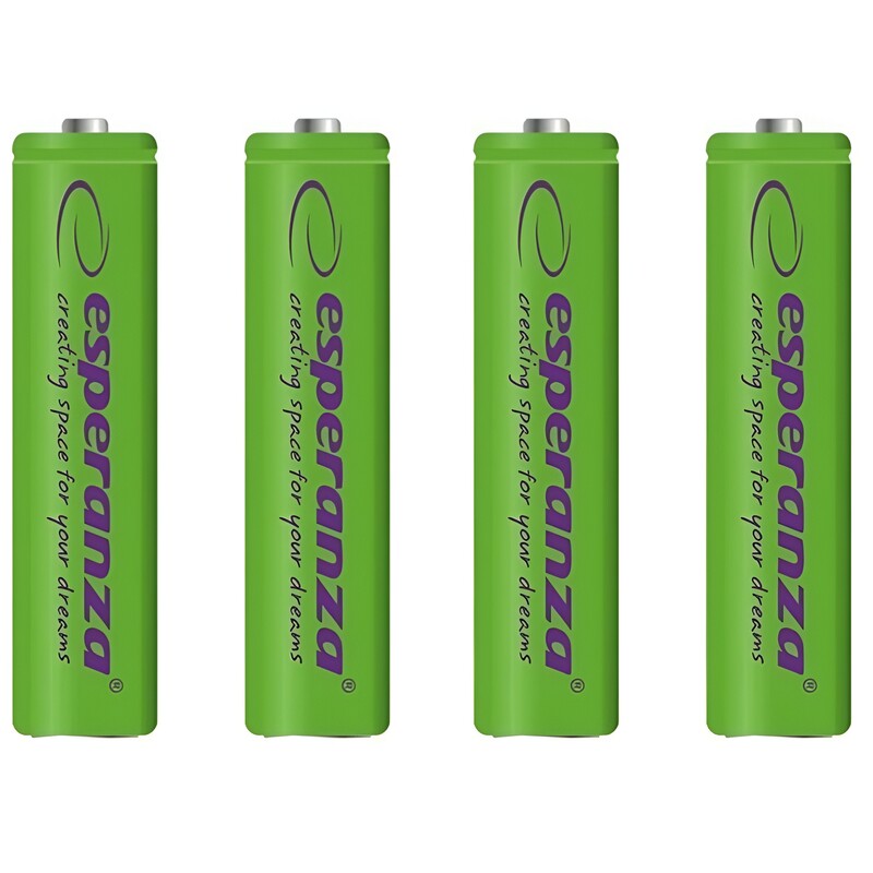 Аккумулятор Esperanza Ni-MH AA/HR06 2000 mAh BL 4шт Green