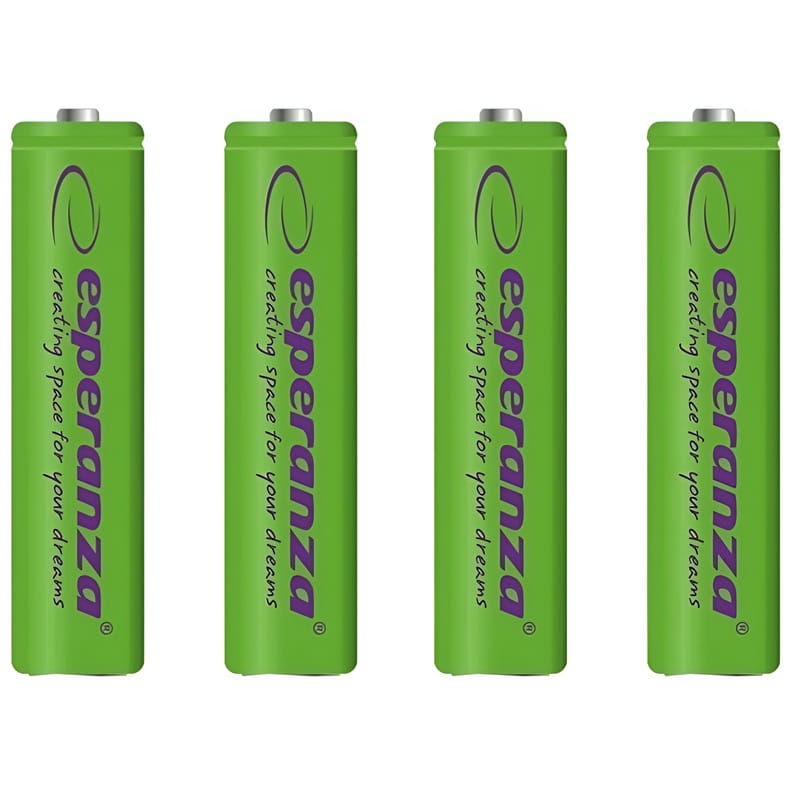 Акумулятор Esperanza Ni-MH AA/HR06 2000 mAh BL 4шт Green