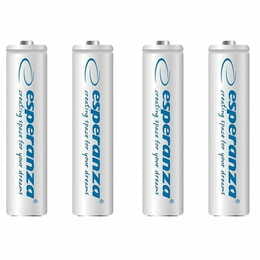 Аккумулятор Esperanza Ni-MH AA/HR06 2000 mAh BL 4шт White