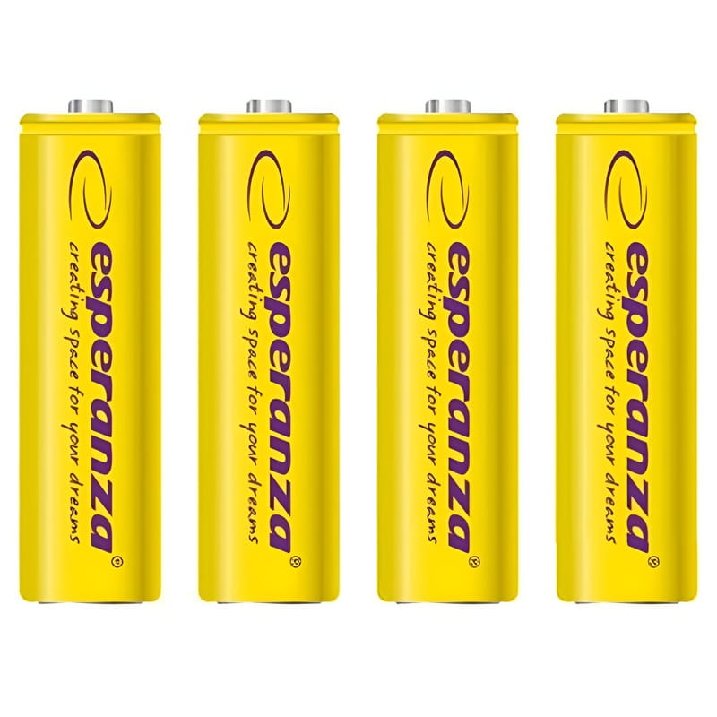 Акумулятор Esperanza Ni-MH AA/HR06 2000 mAh BL 4шт Yellow