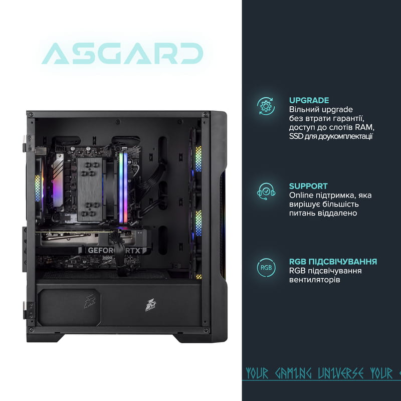 Персональний комп`ютер ASGARD Hel (A84F.32.S10.58.16.5991)