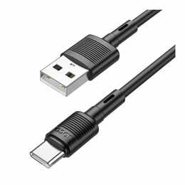 Кабель Hoco X83 USB - USB Type-C (M/M), 1 м, Black (6931474770905)