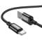 Фото - Кабель Hoco X89 Wind USB - USB Type-C (M/M), 1 м, Black (6931474784360) | click.ua