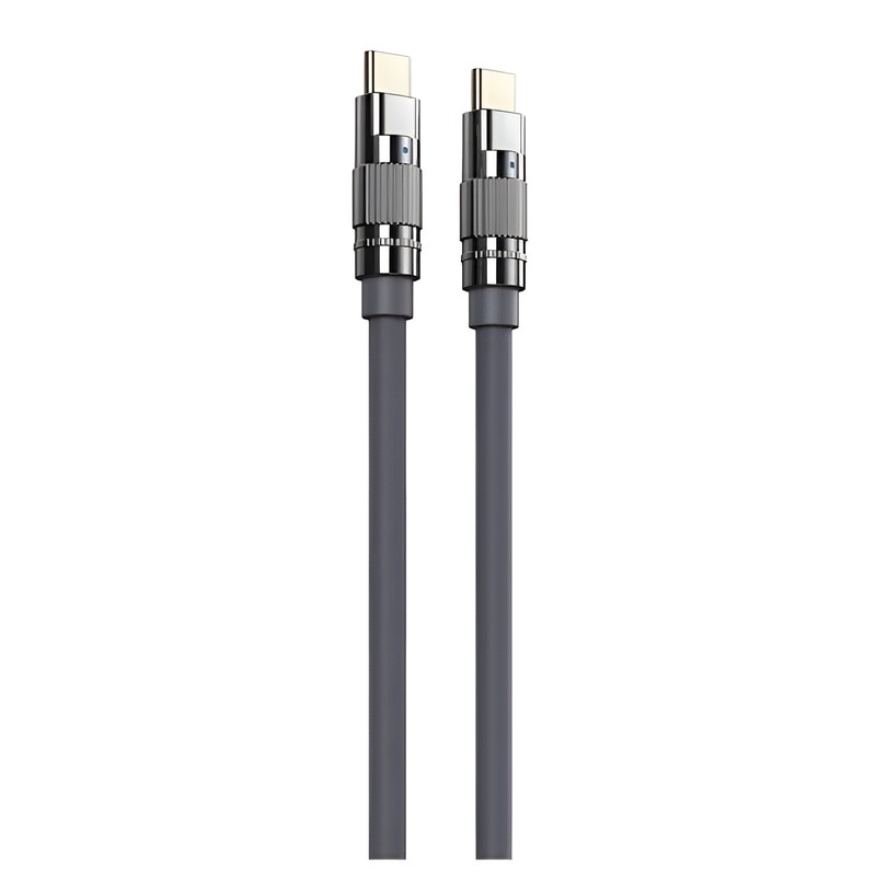 Кабель Remax RC-C055 Wefon USB Type-C - USB Type-C (M/M), 20W, 1.2 м, Grey (6954851206057)