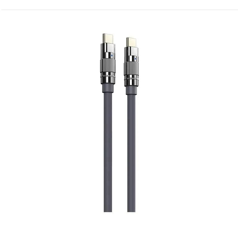 Кабель Remax RC-C055 Wefon USB Type-C - USB Type-C (M/M), 20W, 1.2 м, Grey (6954851206057)