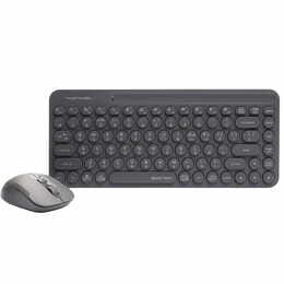 Комплект (клавиатура, мышь) беспроводной A4Tech FG3200 Air2 Grey