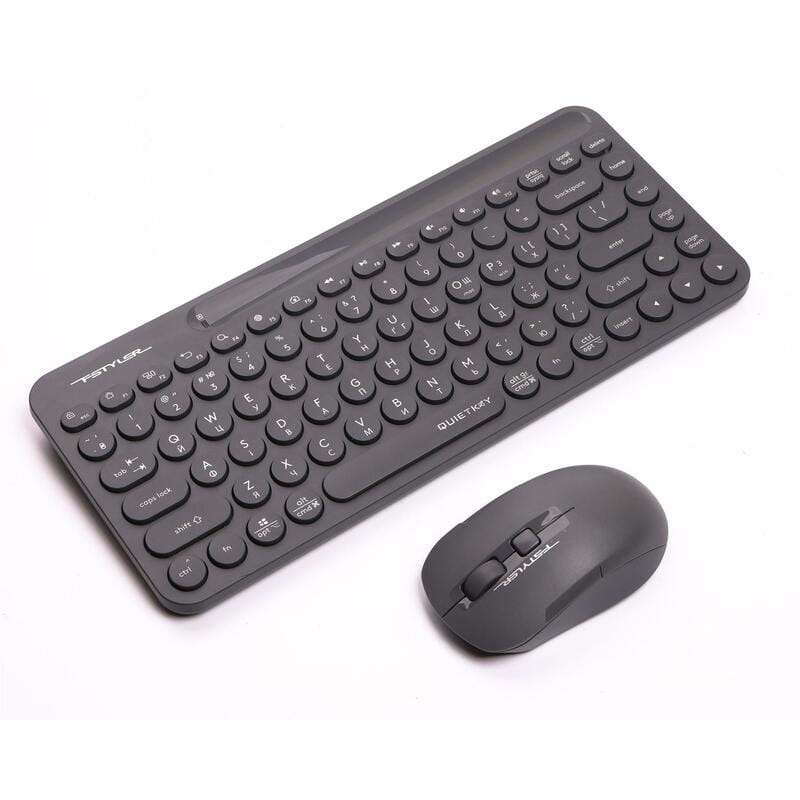 Комплект (клавиатура, мышь) беспроводной A4Tech FG3200 Air2 Grey