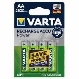 Аккумулятор Varta Rechargeable Accu Endless AA/HR06 Ni-MH 2600 mAh BL 4шт