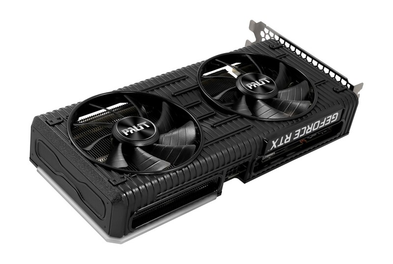 Видеокарта GF RTX 3060 Ti 8GB GDDR6 Dual OC V1 Palit (NE6306TS19P2-190AD) (LHR)