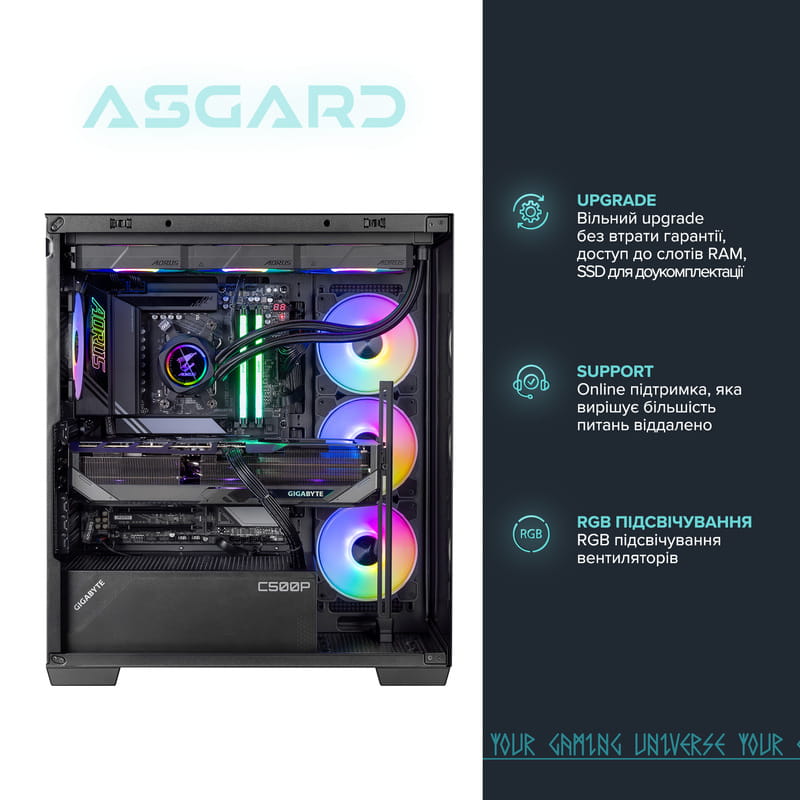 Персональний комп`ютер ASGARD (A995X3D.64.S20.58.6015)