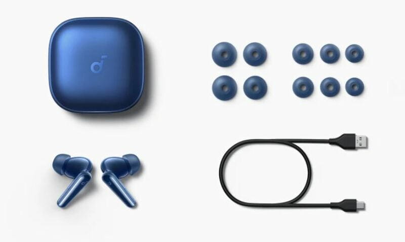 Bluetooth-гарнитура Anker SoundCore Liberty 5 ANC Blue (A3957G31)