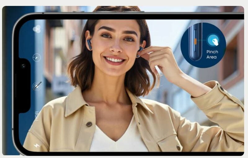 Bluetooth-гарнитура Anker SoundCore Liberty 5 ANC Blue (A3957G31)