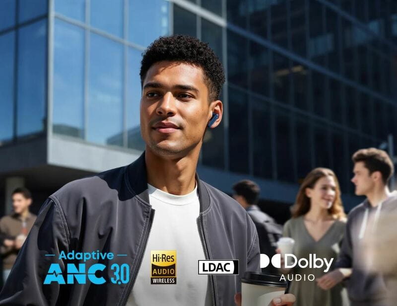 Bluetooth-гарнитура Anker SoundCore Liberty 5 ANC Blue (A3957G31)