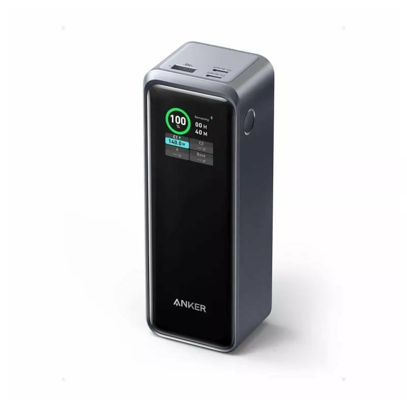 Універсальна мобільна батарея Anker Prime 27650mAh 250W Black (A1340011)