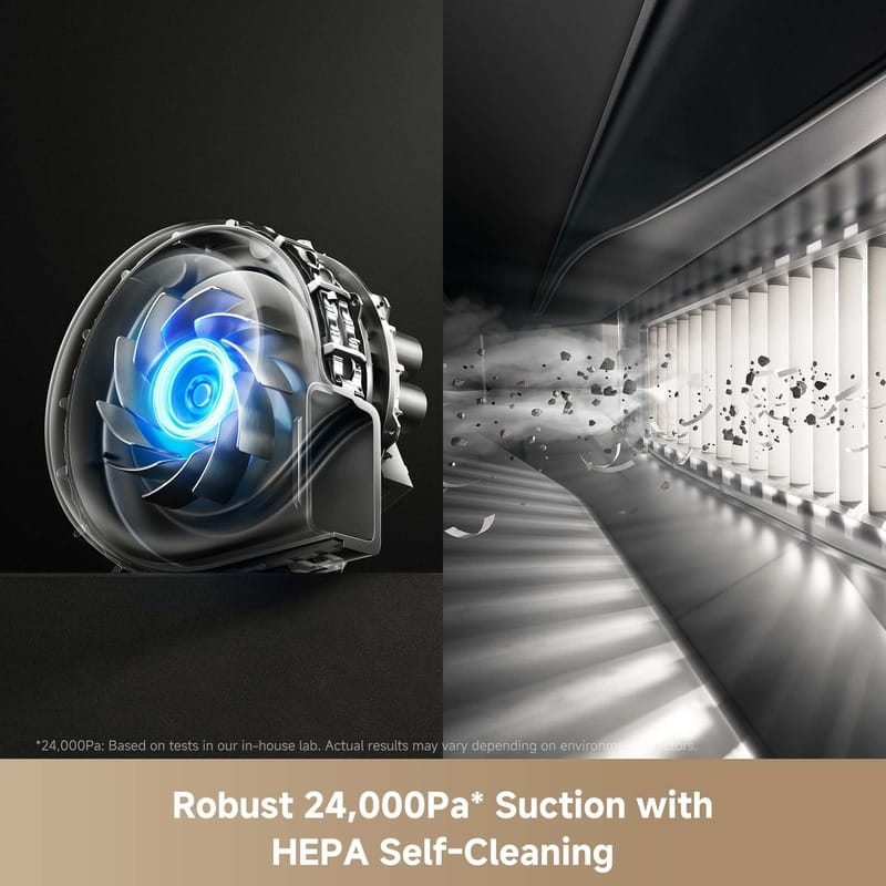 Робот-пилосос Mova V50 Ultra Complete Black (RLV72LE-1-bl)