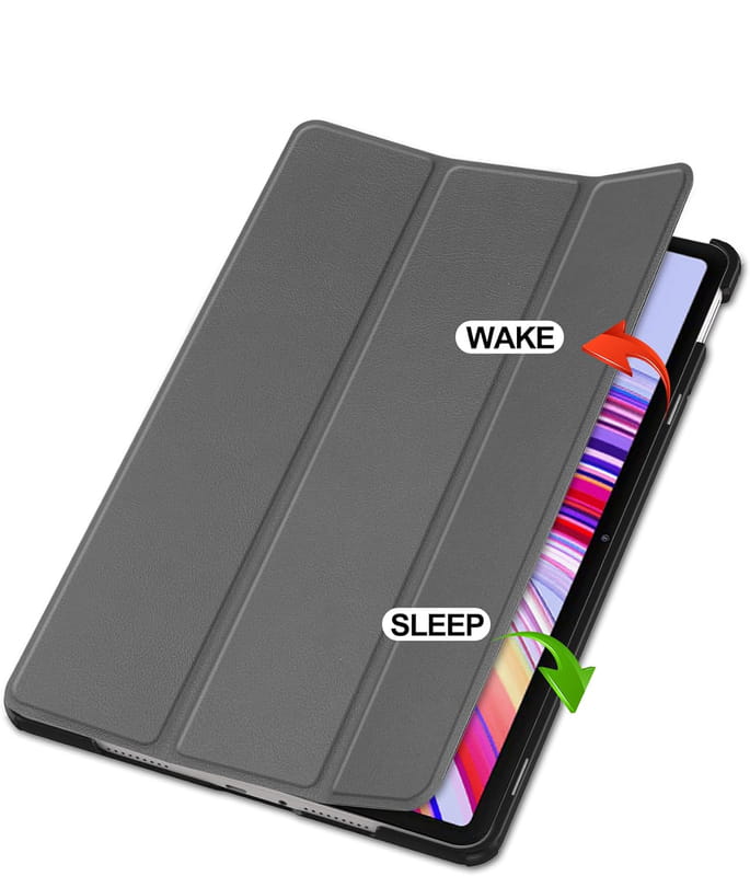 Чeхол-книжка BeCover Smart Case для Xiaomi Poco Pad 12.1" Gray (711563)