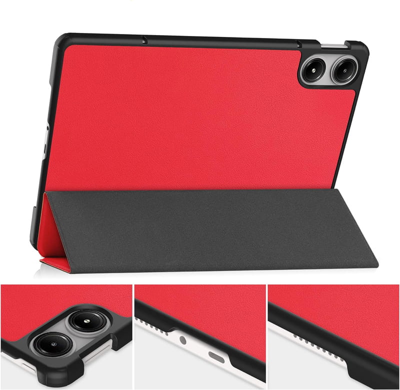 Чeхол-книжка BeCover Smart Case для Xiaomi Poco Pad 12.1" Red (711564)