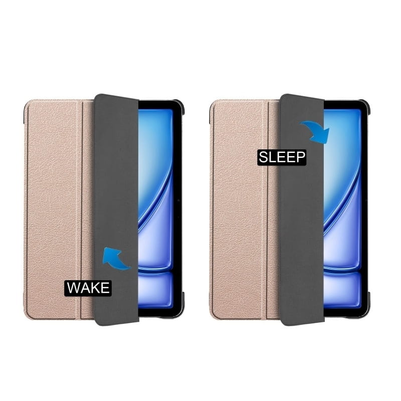 Чeхол-книжка BeCover Smart Case для Apple iPad Air 11" M2/M3 (2024/2025) Pink (711595)
