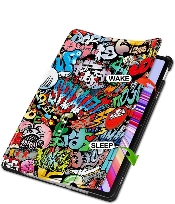 Чeхол-книжка BeCover Smart Case для Xiaomi Poco Pad/Poco Pad M1 12.1" Graffiti (711569)
