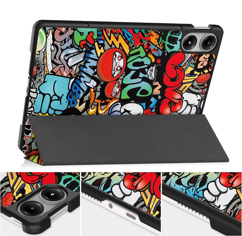 Чeхол-книжка BeCover Smart Case для Xiaomi Poco Pad/Poco Pad M1 12.1" Graffiti (711569)