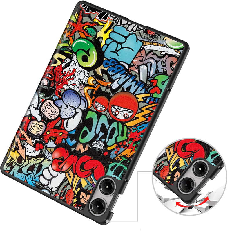 Чeхол-книжка BeCover Smart Case для Xiaomi Poco Pad/Poco Pad M1 12.1" Graffiti (711569)