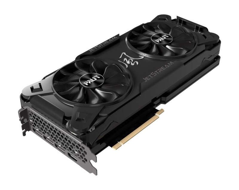 Видеокарта GF RTX 3070 8GB GDDR6 JetStream OC V1 Palit (NE63070T19P2-1040J) (LHR)