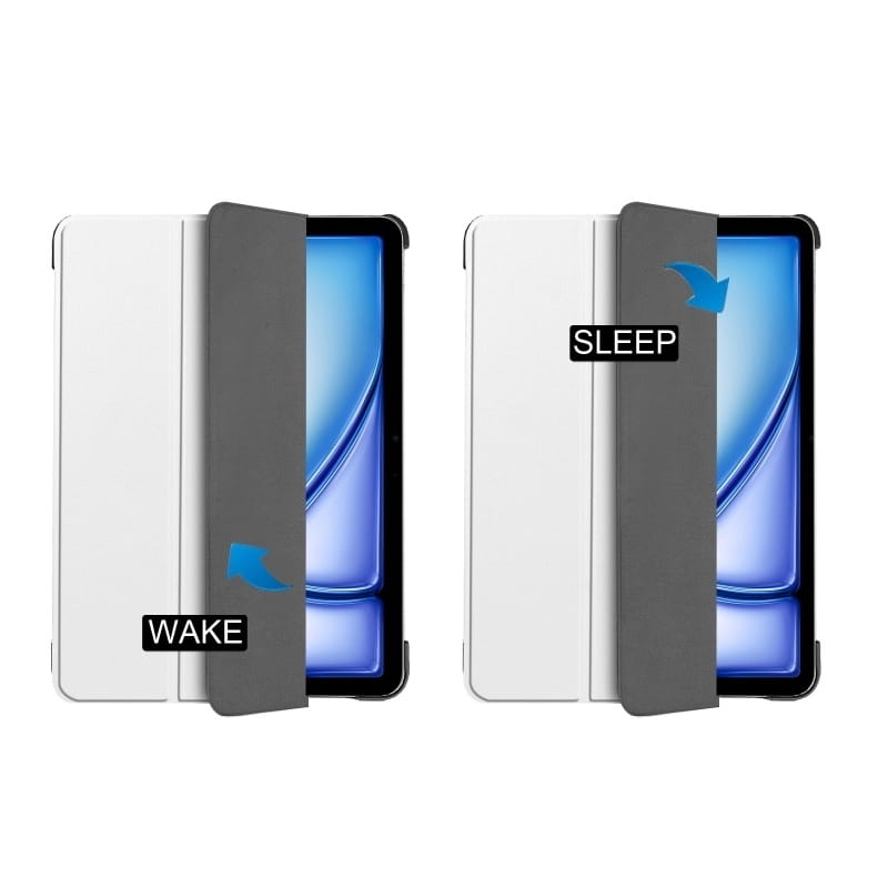 Чeхол-книжка BeCover Smart Case для Apple iPad Air 11" M2/M3 (2024/2025) White (711597)