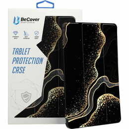 Чeхол-книжка BeCover Smart Case для Apple iPad Air 11" M2/M3 (2024/2025) Black Abstraction (711598)