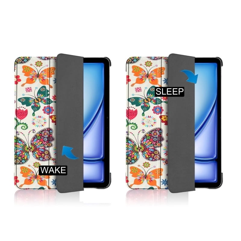 Чeхол-книжка BeCover Smart Case для Apple iPad Air 11" M2/M3 (2024/2025) Butterfly (711599)