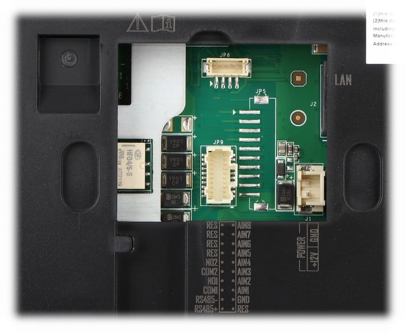 IP-відеодомофон Hikvision DS-KH8520-WTE1(Europe BV)