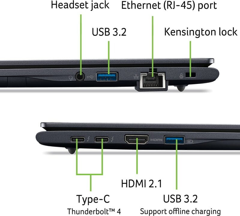 Ноутбук Acer TravelMate P4 TMP414-55 (NX.BH2EU.008) Blue