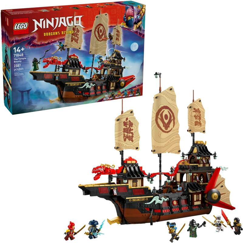 Конструктор LEGO Ninjago Щедрість храму (71848)