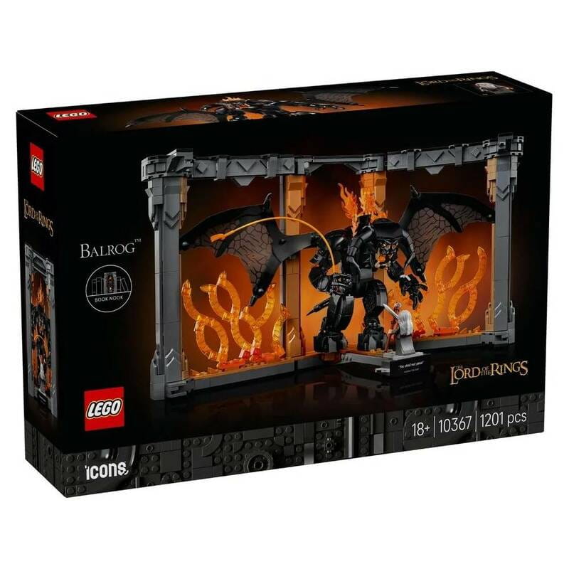 Конструктор LEGO Icons Володар перснів: Балроґ. Книжковий куточок (10367)