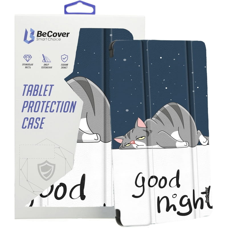 Чeхол-книжка BeCover Smart Case для Apple iPad Air 11" M2/M3 (2024/2025) Good Night (711604)