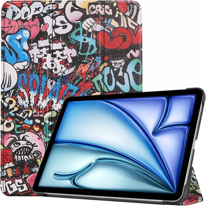 Чeхол-книжка BeCover Smart Case для Apple iPad Air 11" M2/M3 (2024/2025) Graffiti (711605)