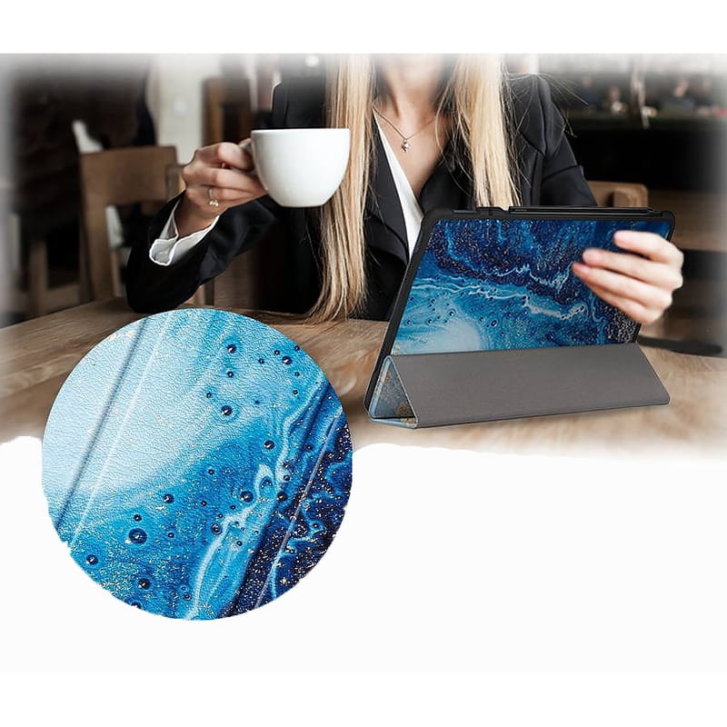 Чeхол-книжка BeCover Smart Case для Apple iPad Air 11" M2/M3 (2024/2025) Ocean (711607)
