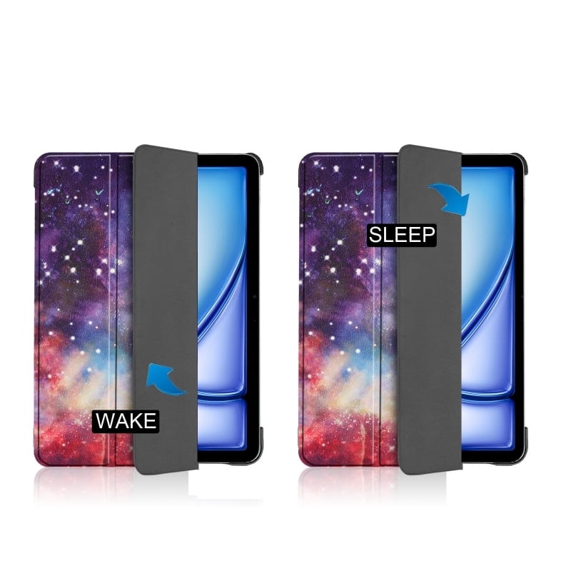 Чeхол-книжка BeCover Smart Case для Apple iPad Air 11" M2/M3 (2024/2025) Space (711609)