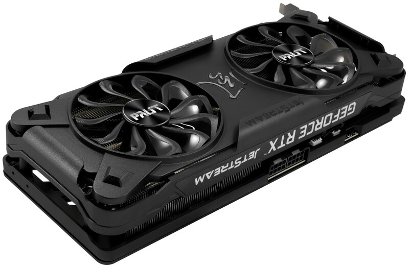 Видеокарта GF RTX 3070 8GB GDDR6 JetStream V1 Palit (NE63070019P2-1040J) (LHR)