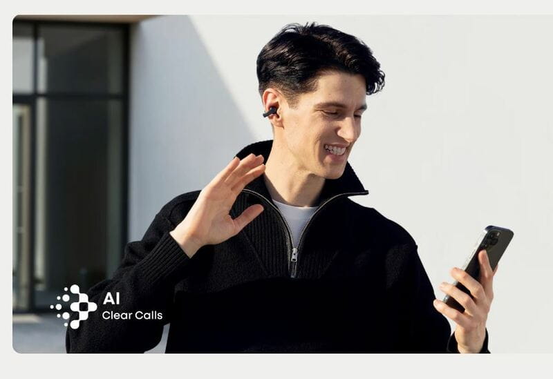 Bluetooth-гарнітура Anker SoundCore AeroClip Black (A3388G11)