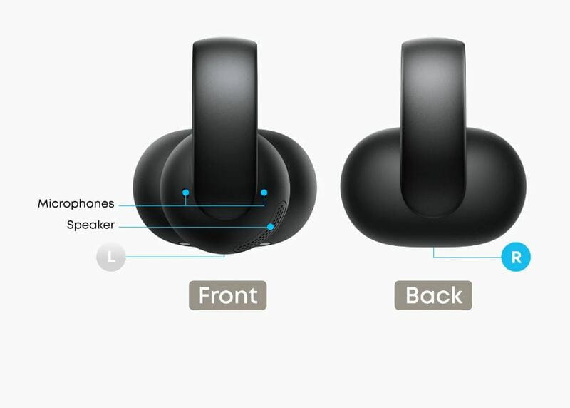 Bluetooth-гарнітура Anker SoundCore AeroClip Black (A3388G11)