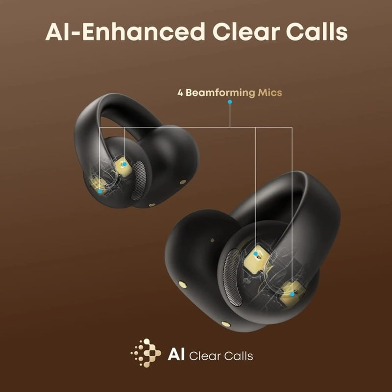 Bluetooth-гарнітура Anker SoundCore AeroClip Black (A3388G11)