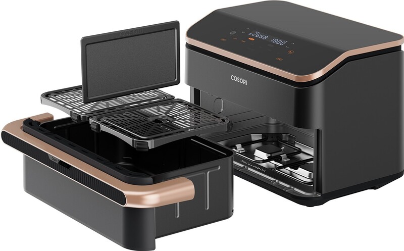 Мультипіч Cosori Dual Blaze Twinfry CAF-TF101S-AEUR (KAAPAFCSSEU0204Y)