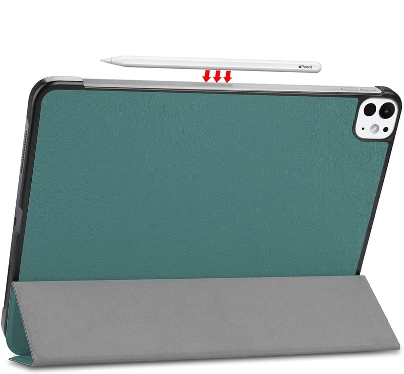 Чeхол-книжка BeCover Smart Case для Apple iPad Pro 11" M4 2024 Dark Green (711623)