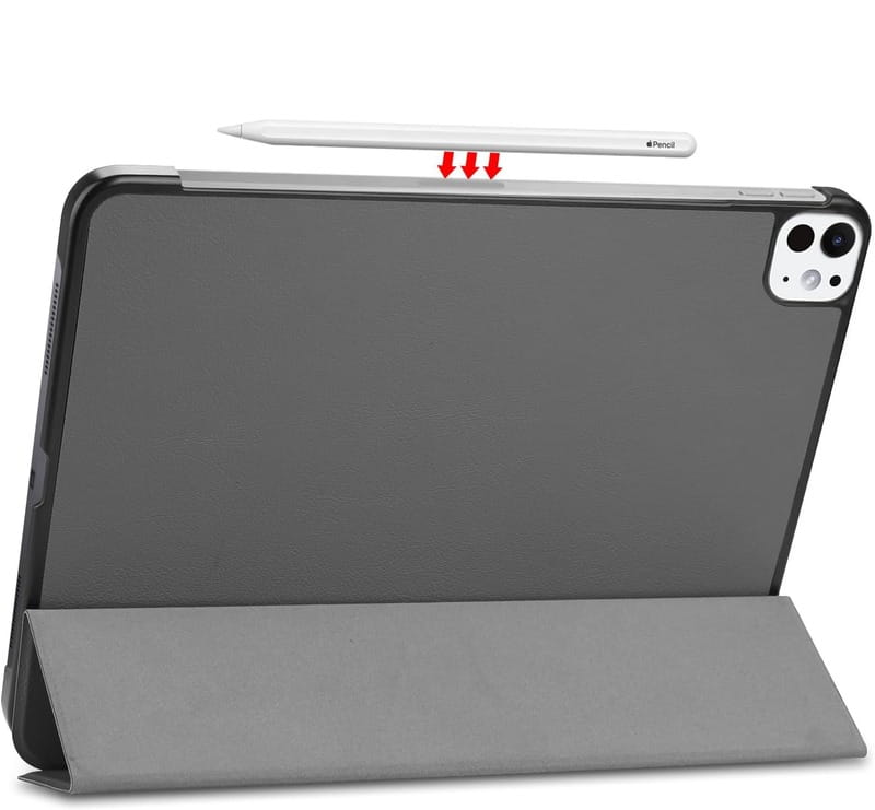 Чeхол-книжка BeCover Smart Case для Apple iPad Pro 11" M4 2024 Gray (711625)