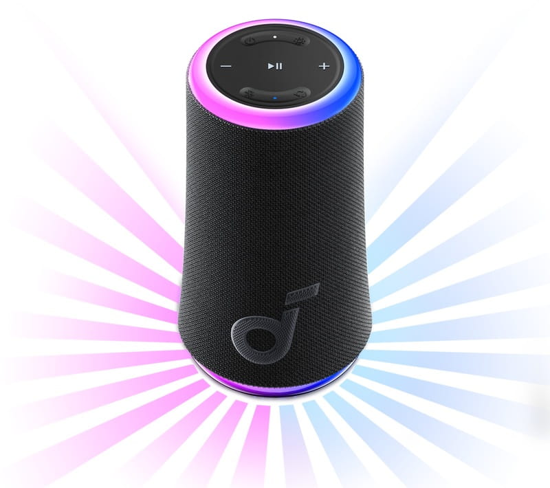 Акустична система Anker SoundCore Glow Black (A3166G11)