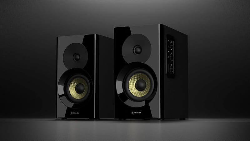 Акустическая система REAL-EL S-470 Black